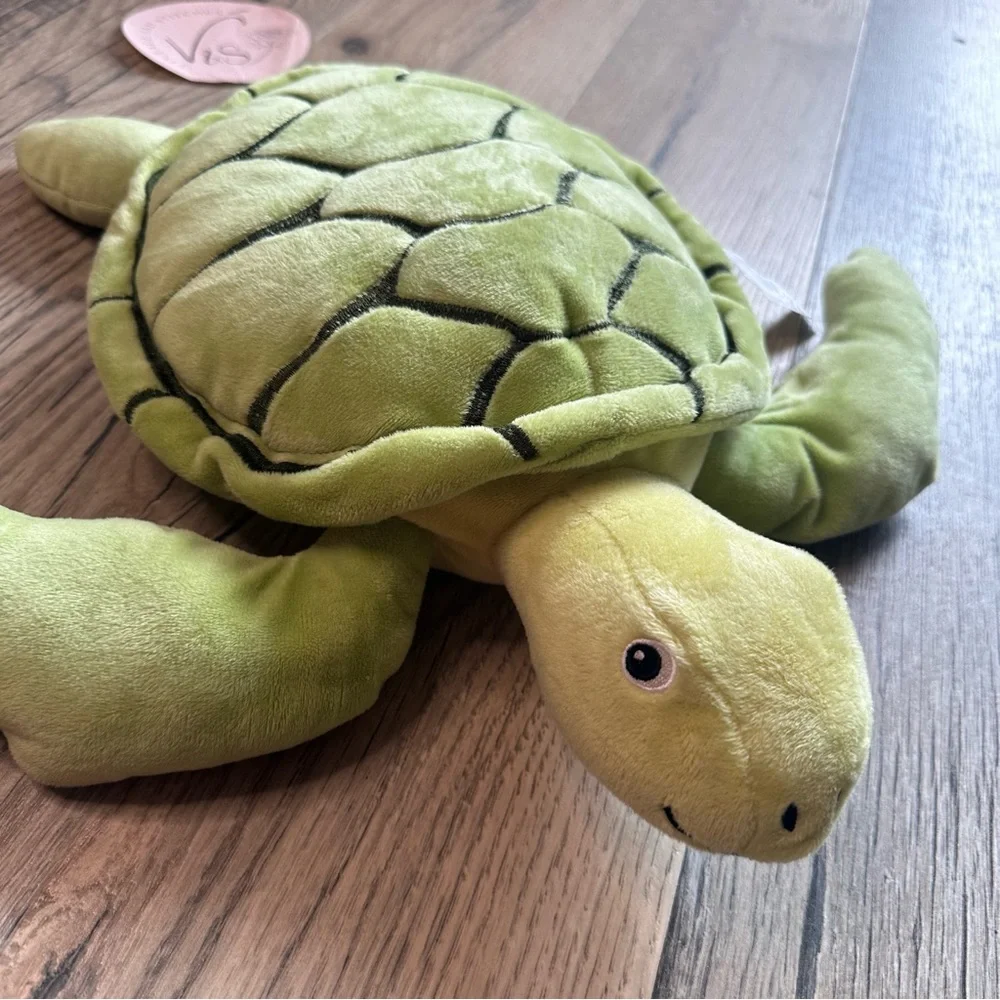 NEW IKEA Green Plush Turtle Toy